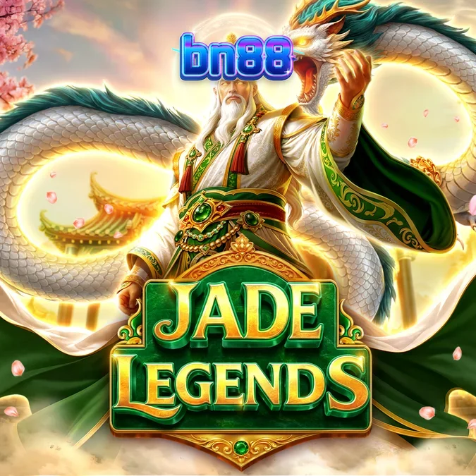 Jade Legends slot game interface featuring Eastern-inspired aesthetics on a 7x7 grid.