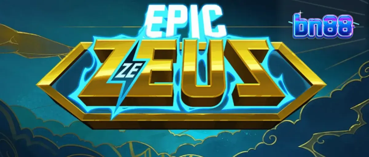 Epic Ze Zeus slot machine interface with Greek mythology theme